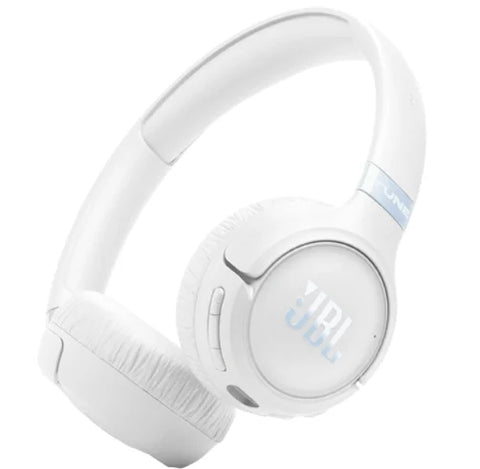 AUDÍFONOS JBL TUNE 680NC ON-EAR BLUETOOTH 6.0 ANC ADAPTATIVO PURE BASS BLANCO JBLT680NCWHTAM
