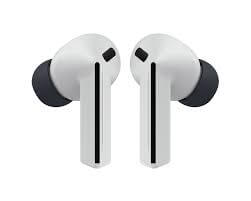 Audífonos Samsung Galaxy Buds 3 FE Gray con diseño ergonómico y cancelación activa de ruido, sonido potente y compacto.