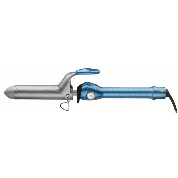 PINZA ELECTRICA NANO TITANIUM 1 1/2 rizadora BABYLISS nano titanio azul para crear rizos y ondas con control de temperatura