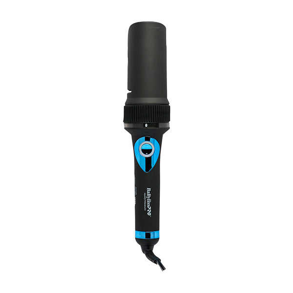 Rizadora Miracurl 1 1/4 Bi Bolt Edición limitada Babyliss Pro rizador profesional negro y azul con cilindro 32mm y control de temperatura