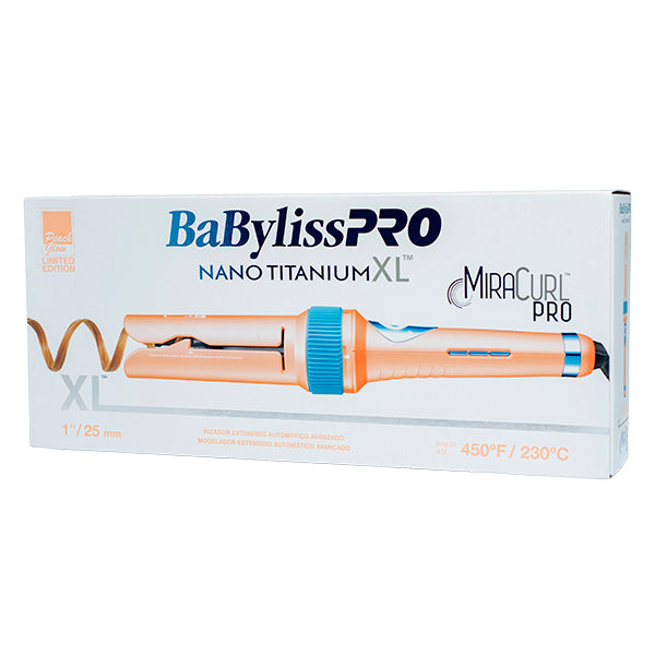 MIRACURL PRO-XL 1" PEACH GLOW edición limitada BABYLISS PRO Costa Rica