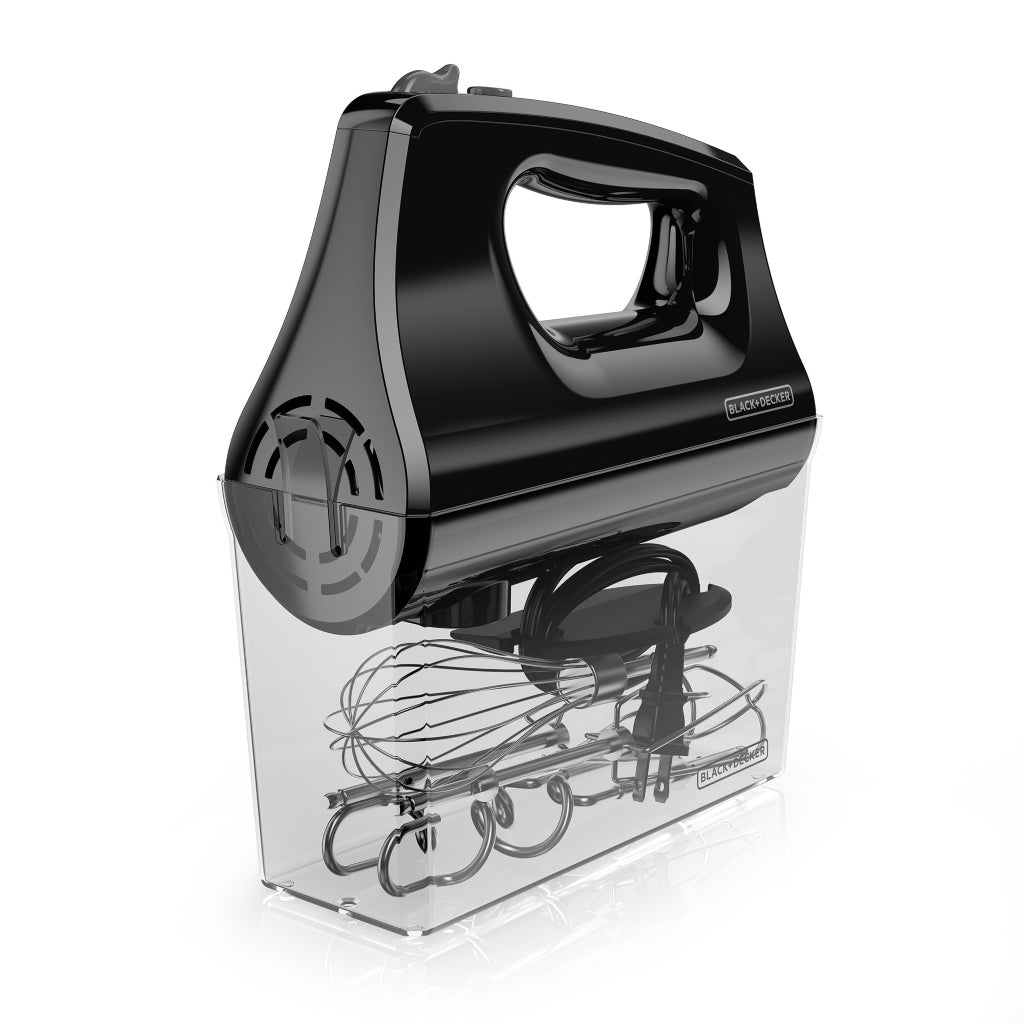 Batidora Mano 5 Velocidades Negra 250 W Black & Decker Mx400B-La Batidoras Costa Rica