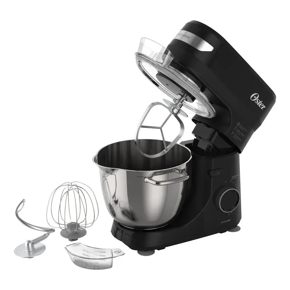 Batidora Batidora Planetaria, 12 velocidades, Tazón de Acero Inoxidable, Capacidad de 4 lt, Incluye 4 Accesorios, 850 W, Negro, FPSTSMPL2B Costa Rica