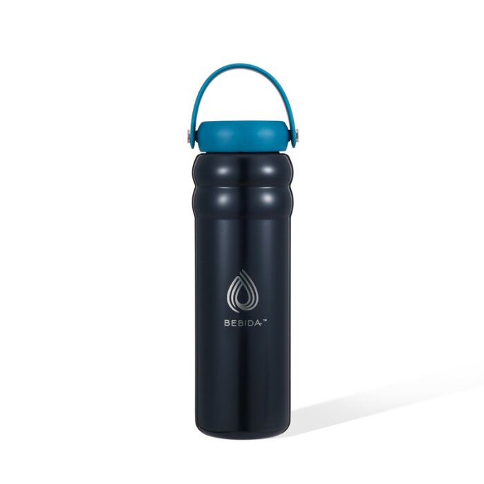 Bebida Botella Fashion Tumbler Acero Inox 24 Oz | 700 Ml Negro Beb-02156 Vasos Térmicos Costa Rica