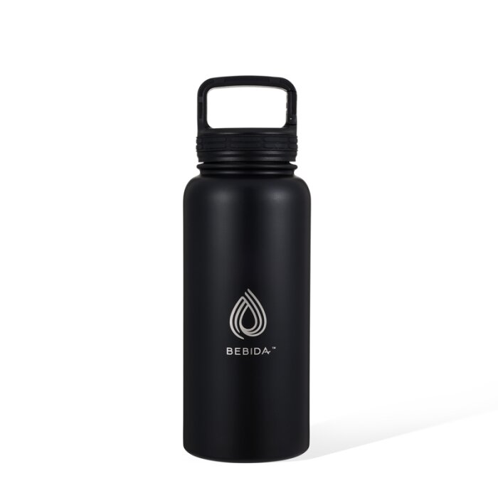 Bebida Botella Crack Lacquer Acero Inox 33 Oz | 975 Ml Negro Beb-02129 Vasos Térmicos Costa Rica