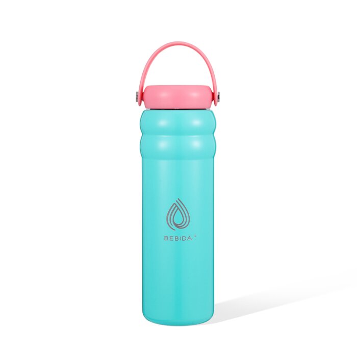 Bebida Botella Fashion Tumbler Acero Inox 24 Oz | 700 Ml Teal Beb-02157 Vasos Térmicos Costa Rica