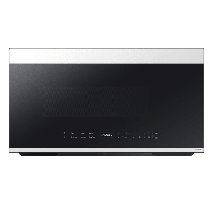 Microondas Samsung Otr 2.1 Cu. Ft. Bespoke In White Glass/ Empotrable Productos De Cocina > Microondas Costa Rica