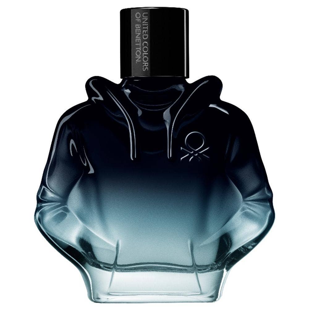 BENETTON TRIBE INTENSE H 90 ML perfume bottle in unique hoodie shape design