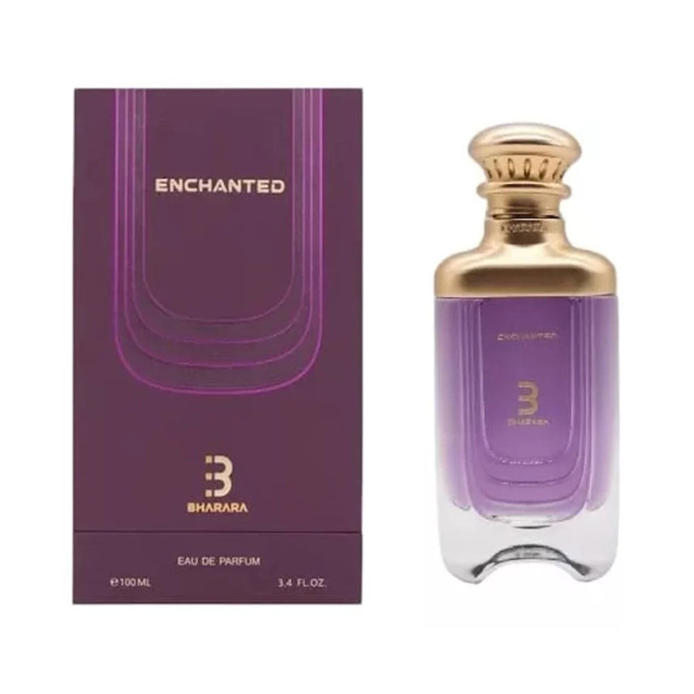 BHARARA ENCHANTED EDP 100ML perfume bottle and packaging