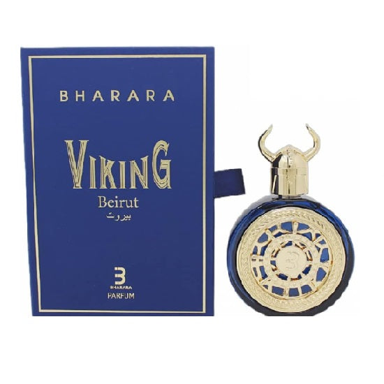 BHARARA VIKING BEIRUT 100ML EDP UNI perfume bottle and packaging