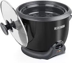 Black + Decker Olla Arrocera 20 Tz Cocidas Negra Rc620B Arroceras Costa Rica