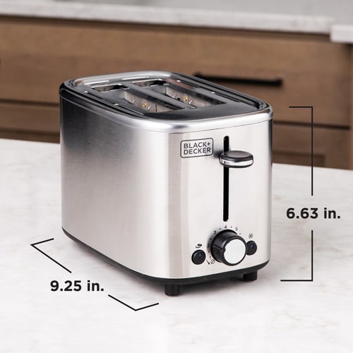 Black + Decker Tostadora De 2 Rebanadas Tr0012Ss-La Sandwicheras Costa Rica