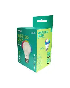 Bombillo Inteligente VTA+ Alva LED RGB Multicolor 9W Wi-Fi E27 con Control por App y Voz 84690