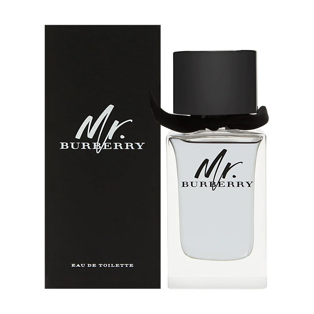 Burberry Mr Burberry EDT 100ml perfume bottle and box