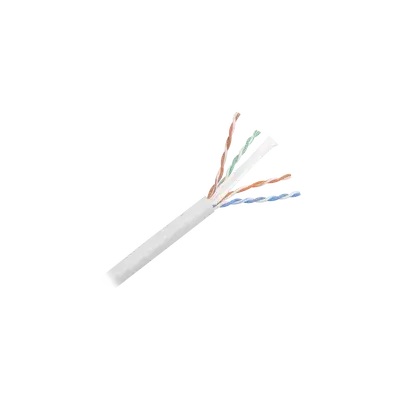 Cable UTP para caja cable CAT6 gris 305m, ideal para instalaciones de red de alto rendimiento.