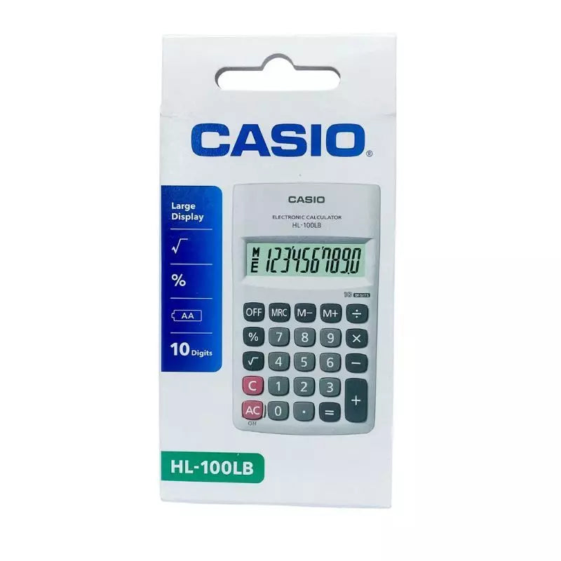 Calculadora Casio de Bolsillo HL-100LB