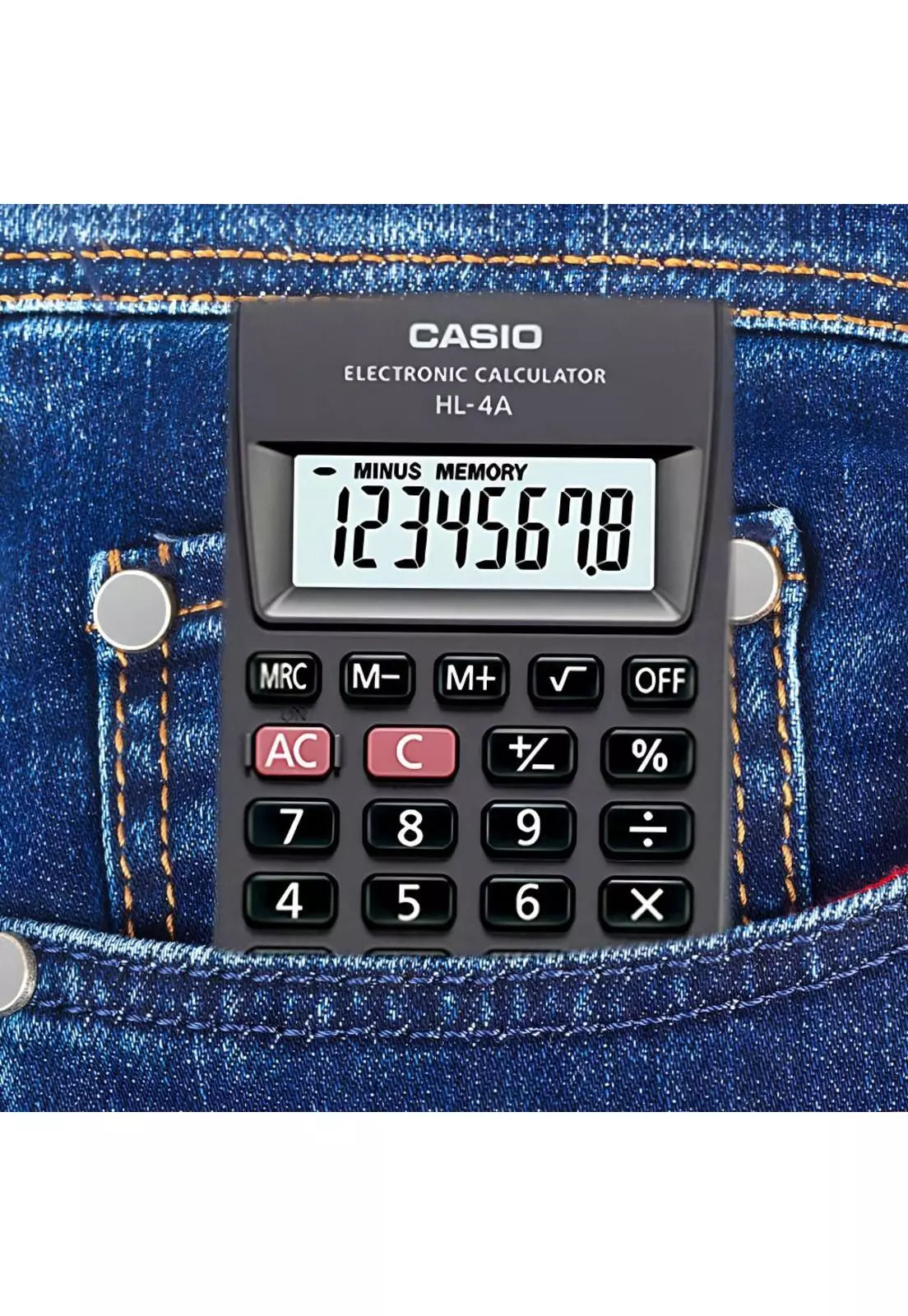 Calculadora Casio de Bolsillo HL-4A