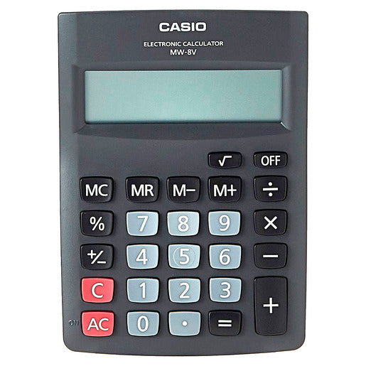 Calculadora Casio de Escritorio 8 Dígitos MW-8V