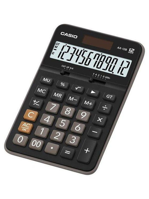 Calculadora Casio de Escritorio 12 Dígitos AX-12B