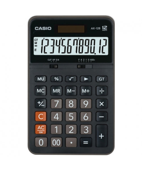 Calculadora Casio de Escritorio 12 Dígitos AX-12B