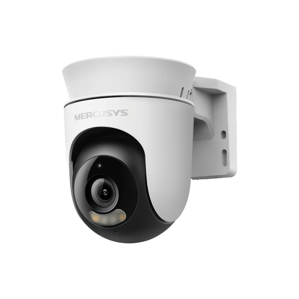 CÁMARA EXTERIOR MERCUSYS MC500 1080P FULL HD PAN/TILT WIFI VISIÓN NOCTURNA COLOR IP65 AUDIO BIDIRECCIONAL