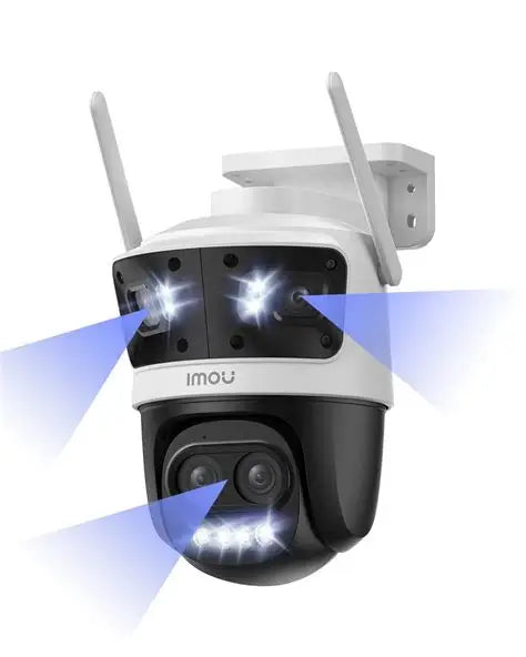 Cámara de Seguridad Imou Cruiser Pano Z 13MP 4 Lentes Wi-Fi 6 Zoom Híbrido 12X IPC-S76DN-13M0N