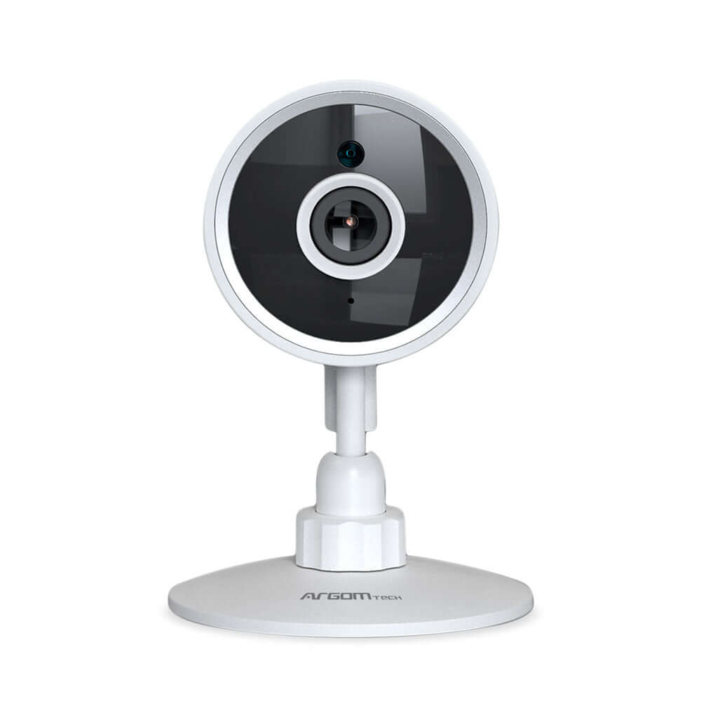 Cámara inteligente Wi-Fi 2K Convoy 10 para interiores, ideal para vigilancia y seguridad.