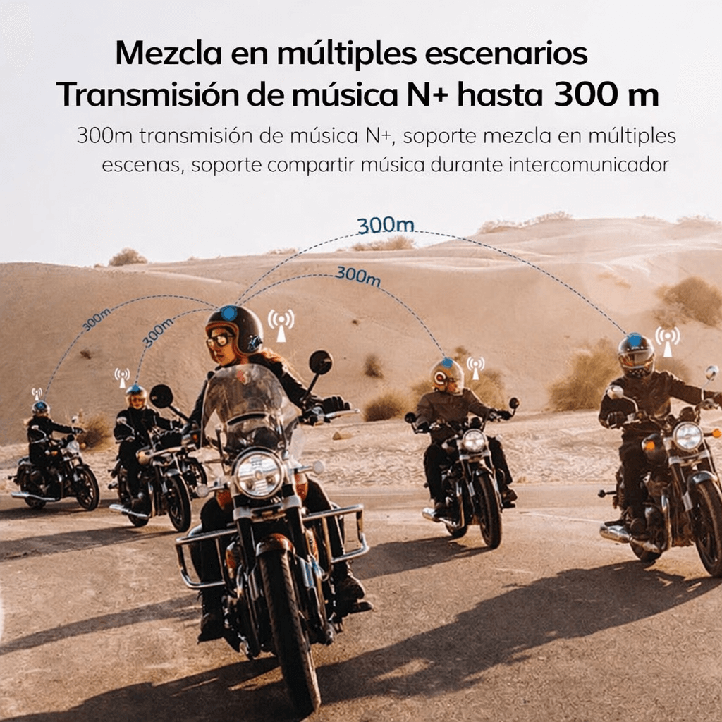 Cámara 1080P con intercomunicador, mezcla en múltiples escenarios, transmisión de música N+ hasta 300 m.