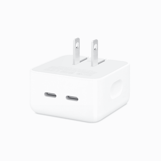 Adaptador De Corriente Usb-C 35W Dual Compacto