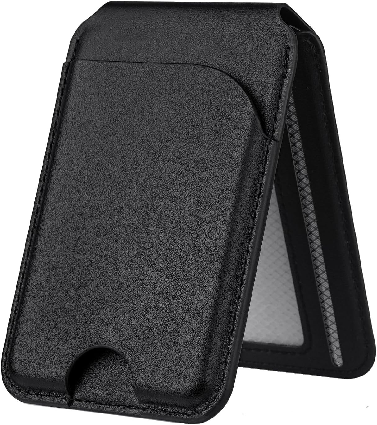 Cartera magnética con tarjetero- Wallet billetera para Magsafe de Apple iPhone 16/15/14/13/12 Series con soporte ajustable para teléfono Costa Rica