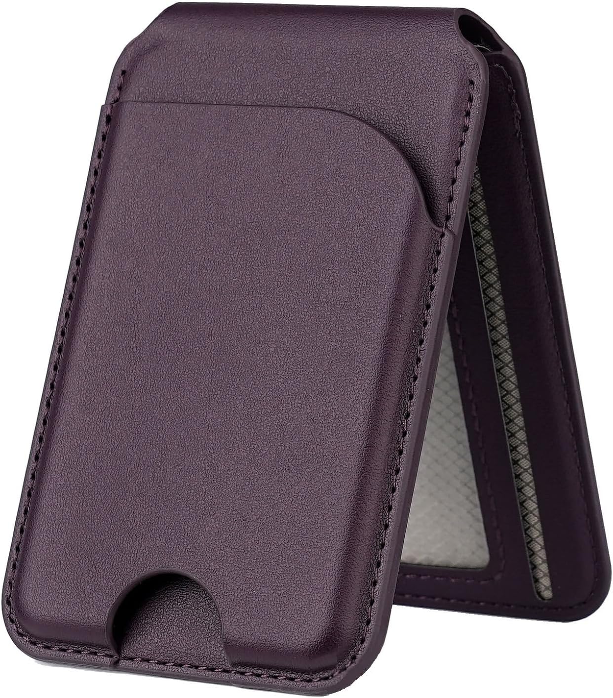 Cartera magnética con tarjetero- Wallet billetera para Magsafe de Apple iPhone 16/15/14/13/12 Series con soporte ajustable para teléfono Costa Rica