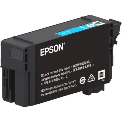 Cartucho de Tinta Epson UltraChrome XD2 Cian T40W220 Alta Capacidad 50 ml