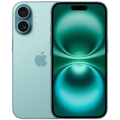iPhone 16 128GB Verde Apple con pantalla Super Retina XDR y cámara Fusion de 48 MP.