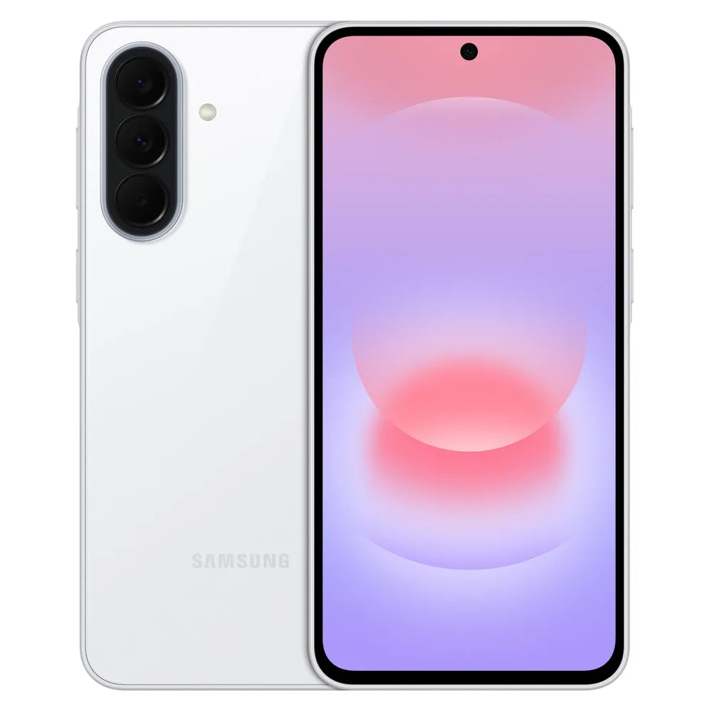 Celular Samsung A37 8GB 256GB SM-A376 Awesome White con pantalla Super AMOLED, cámara de 50MP, batería de 5000 mAh, y conectividad 5G.