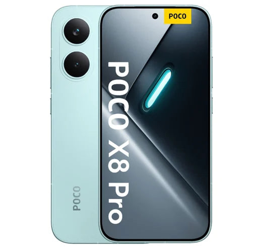 CELULAR XIAOMI POCO X8 PRO 5G 8GB 256GB DIMENSITY 8500-ULTRA 120HZ VERDE MENTA