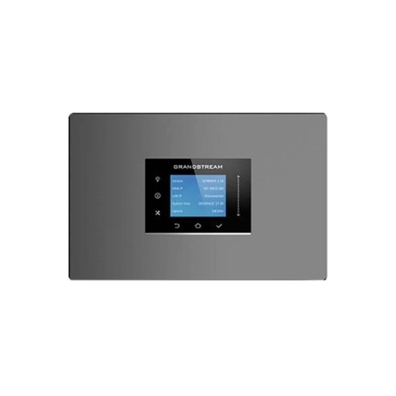 PBX IP GS 1FXO, 1FXS 500USUARIOS - Dispositivo con pantalla para gestión avanzada de llamadas.
