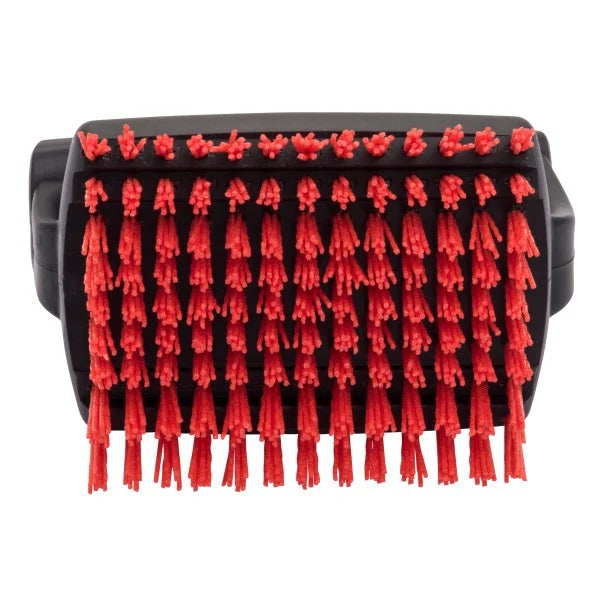Cepillo Limpieza Charbrol Safer de Mano Cerdas Nylon Rojo