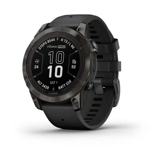 Reloj Garmin Fenix 7 Pro Safiro Solar Gris Carbon