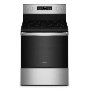 Cocina Eléctrica Al Piso 30" Airfry Gris Whirlpool Cocinas Costa Rica