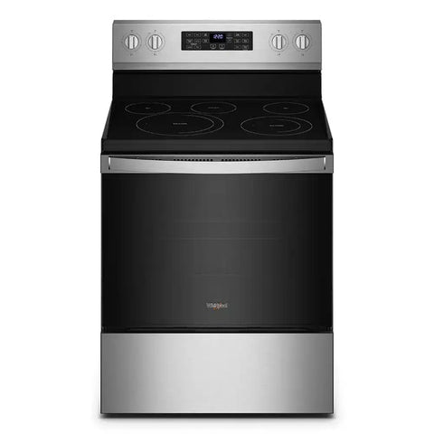 Cocina Eléctrica Al Piso 30" Airfry Gris Whirlpool Cocinas Costa Rica