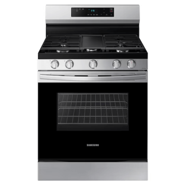 Cocina Samsung Gas 30″ 5 Quemadores NX60A6115SS/AP Costa Rica