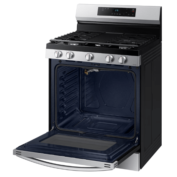 Cocina Samsung Gas 30″ 5 Quemadores NX60A6115SS/AP Costa Rica
