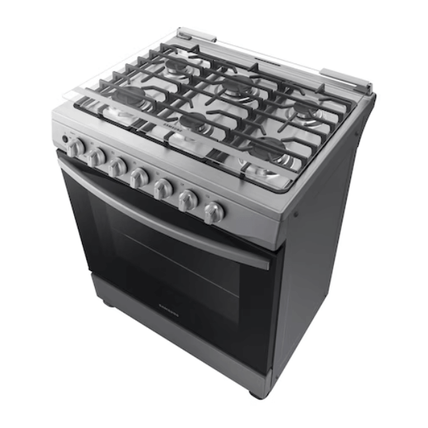 Cocina Samsung Gas 30″ 6 Quemadores, NX52D3000MV/AX Costa Rica