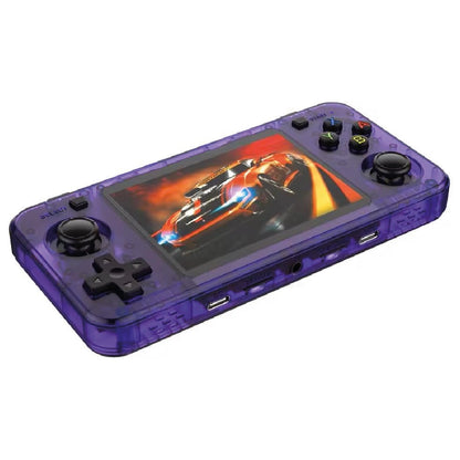 Consola de juegos portátil retro R36H con pantalla IPS de 3.5 pulgadas, tarjeta 64G integrada