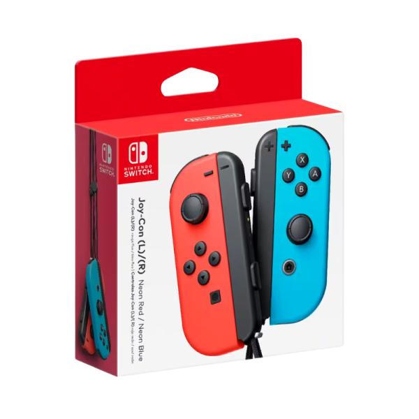 Controles Inalámbricos Nintendo Switch Joy-Con Neon Red/Blue Set L/R