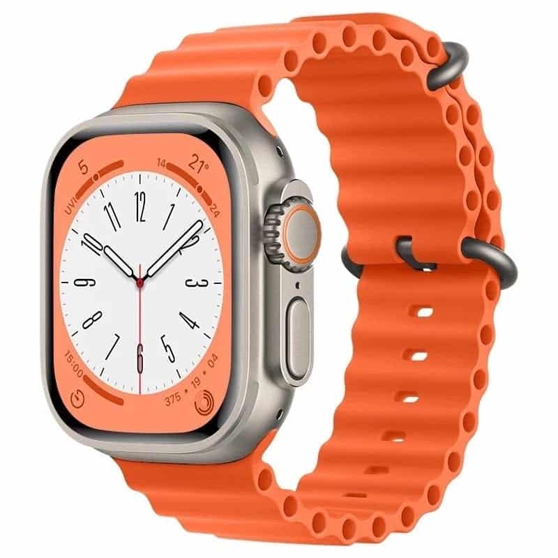 Correa Oceánica Para Apple Watch, Banda De Silicona De 42-44-45-46-49, Pulsera Apple Watch Series 8 Ultra, Serie 9 Fajas Para Relojes Costa Rica