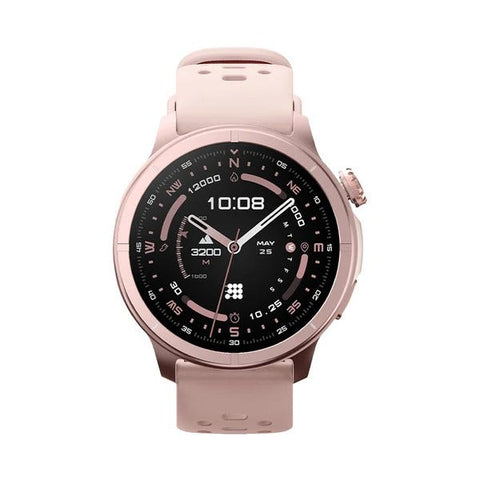 RELOJ CUBITT CON BLUETOOTH AURA 2 ROSADO, smartwatch con pantalla AMOLED y GPS, diseño ligero y moderno en color rosado.