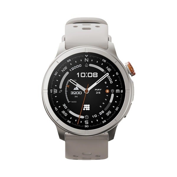 RELOJ CUBITT CON BLUETOOTH AURA 2 Wolf Gray smartwatch con pantalla AMOLED y funciones de salud y deporte.