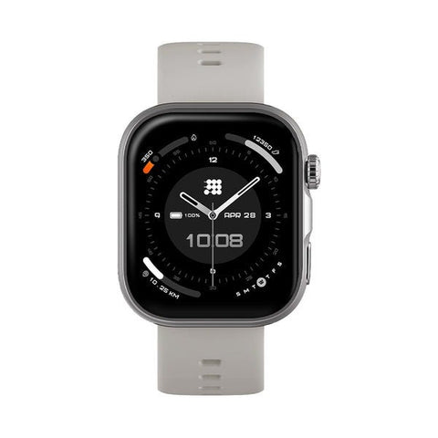 RELOJ CUBITT CON BLUETOOTH VIVA 2 GRIS con pantalla AMOLED y diseño moderno.