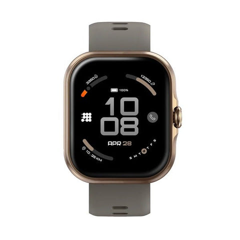 RELOJ CUBITT CON BLUETOOTH VIVA LITE BROWM smartwatch with AMOLED display and GPS